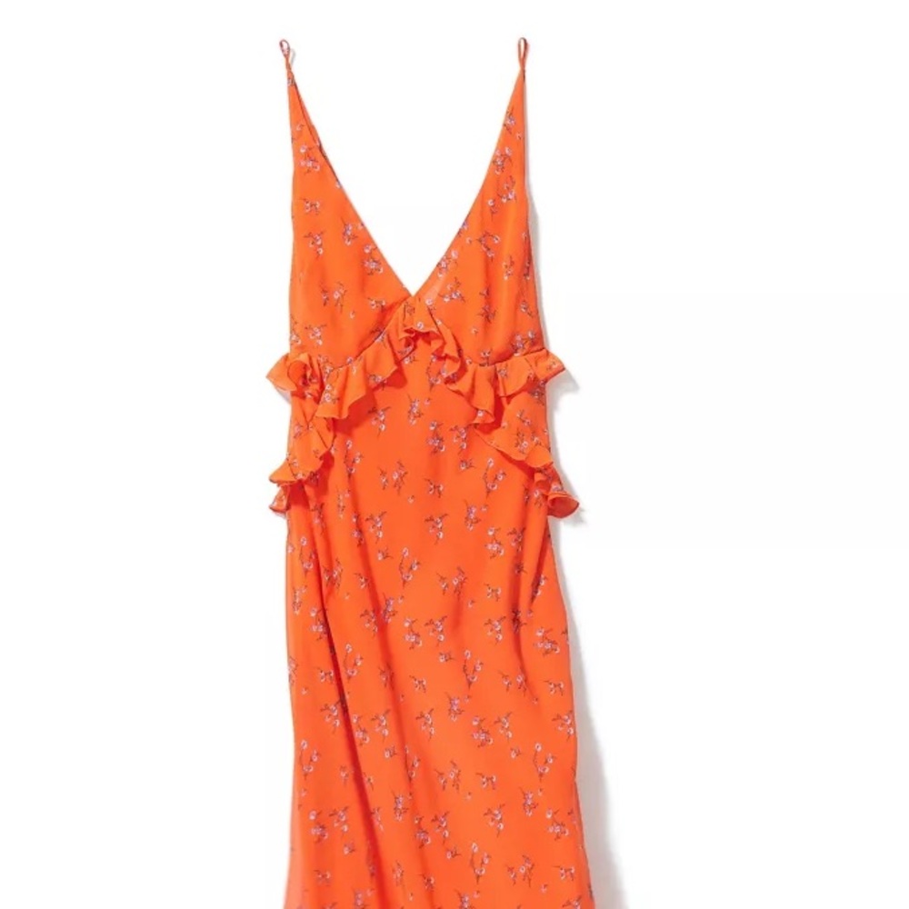 Urban Outfitters Heidi Ruffle Maxi Dress